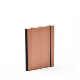 Week Planner PURIST WOOD Cherry | 12 x 16,5 cm,  1 week/double page