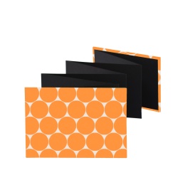 Leporello TOVE Kopenhagen | 18 x 13 cm, landscape format, for 14 photos black