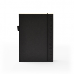 Notebook PURIST QUOTES black | A5, 144 sheet dot grid