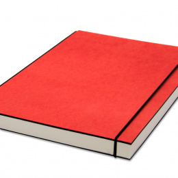 Sketchbook INSPIRATION COLOUR red | A4, 96 sheet blank 120 g